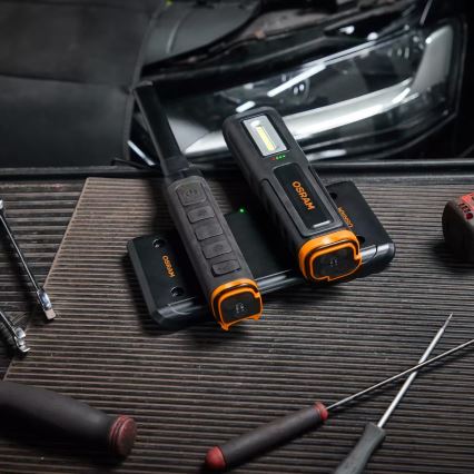 Osram - Draadloze magnetische oplader LEDINSPECT DUAL CHARGE PAD 5V