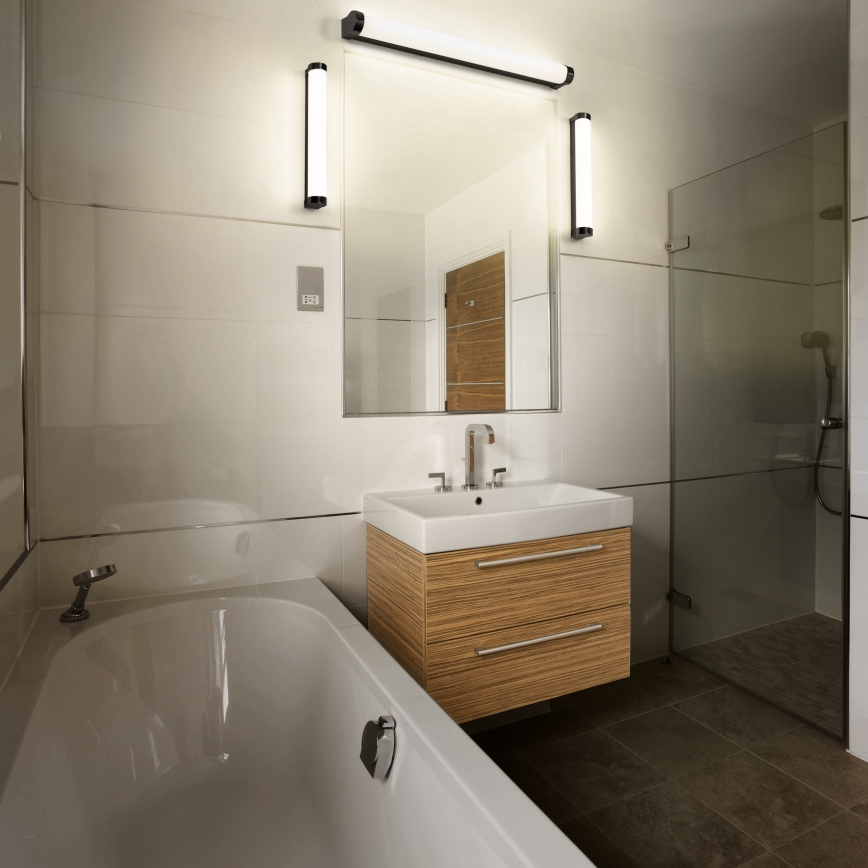 Osram - Éclairage pour miroir LED dimmable ORBIS TUBE LED/12W/230V 60 cm IP44 noir