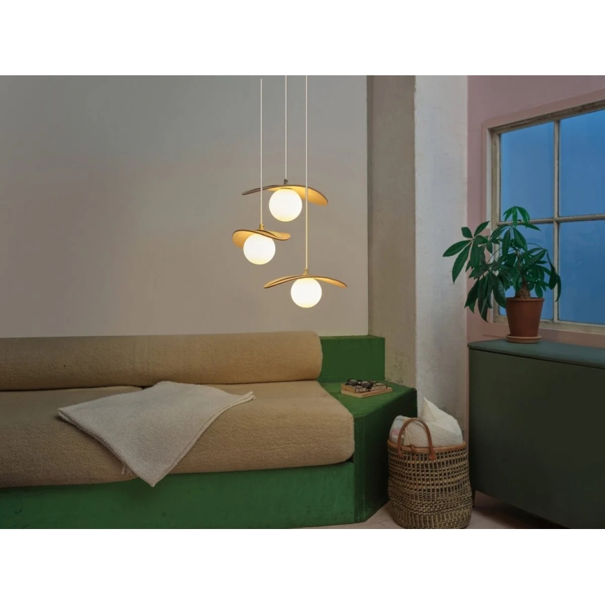 Osram - Hanglamp aan kabel DECOR PEARL 3xG9/5W/230V beige