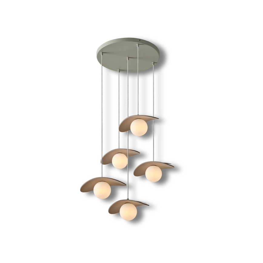 Osram - Hanglamp aan kabel DECOR PEARL 5xG9/5W/230V beige