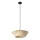 Osram - Hanglamp aan kabel DECOR STRIPES 1xE27/10W/230V Ø 40,5 cm beige