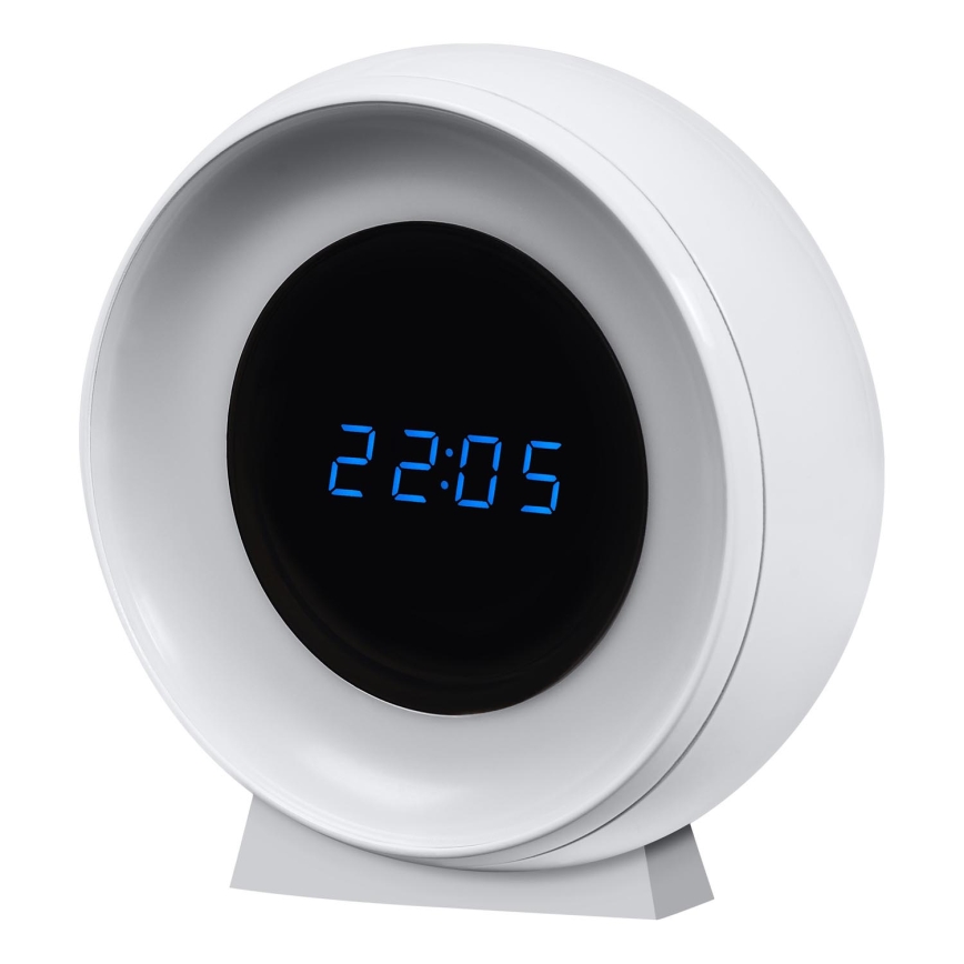 Osram - Horloge numérique LED avec rétroéclairage NIGHTLUX LED/0,3W/5V 1000mAh 3000/4000/6500K blanche