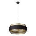 Osram - Kroonluchter aan kabel DECOR HORNET 3xE27/10W/230V Ø 50 cm zwart/goud