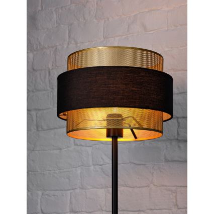 Osram - Lampadaire DECOR HORNET 1xE27/10W/230V noir/doré