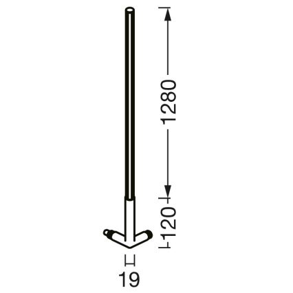 Osram - Lampadaire dimmable LED RGBW SMART+ CORNER LED/14W/230V 3000-6500K Wi-Fi