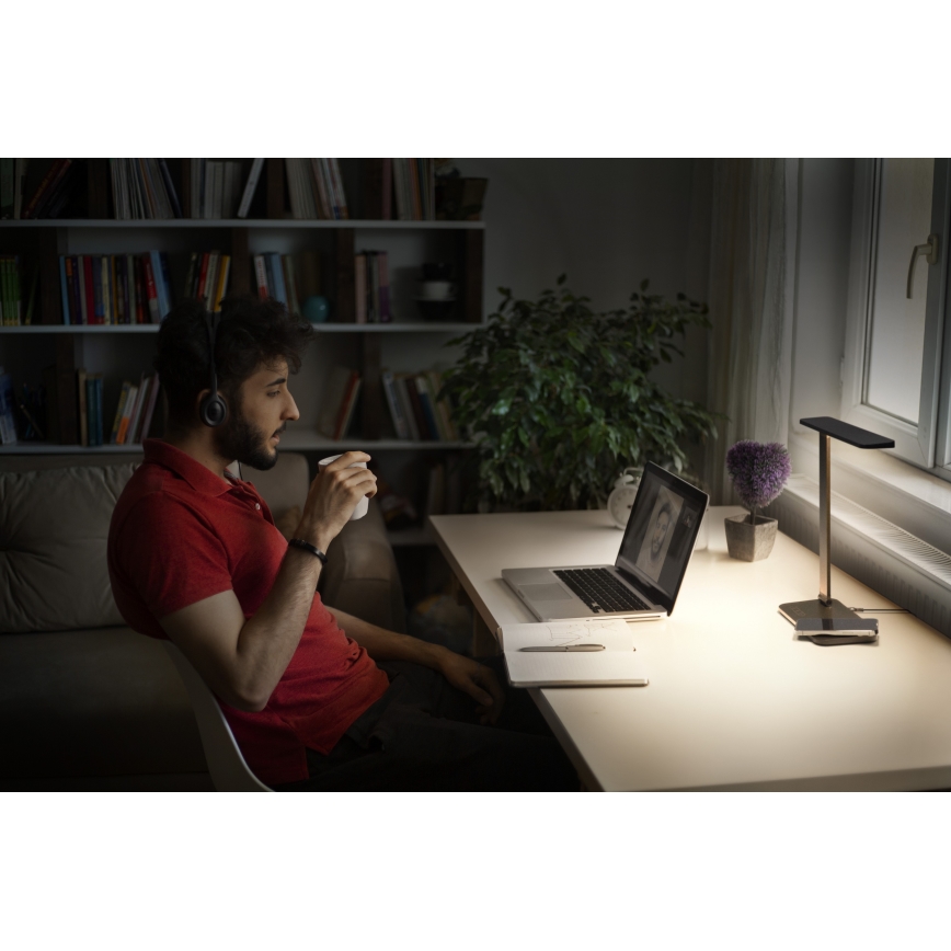 Osram - Lampe de bureau LED dimmable OFFICE LINE LED/17W/230V 3000/4000/6500K noire