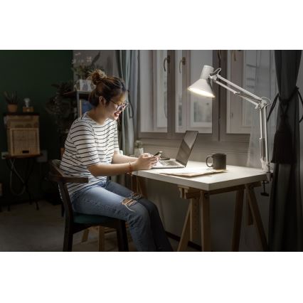 Osram - Lampe de bureau LED dimmable avec pince OFFICE LINE LED/9W/230V 3000K blanche