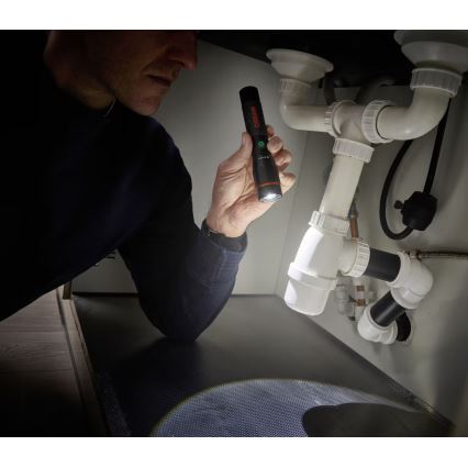 Osram - Lampe de poche rechargeable à intensité variable LEDINSPECT PRO TORCH 800 LED/8W/3,7V 2200 mAh IP44