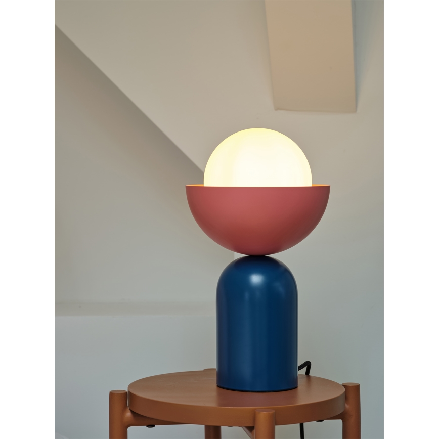 Osram - Lampe de table DECOR BOWL 1xE14/25W/230V bleue/rose