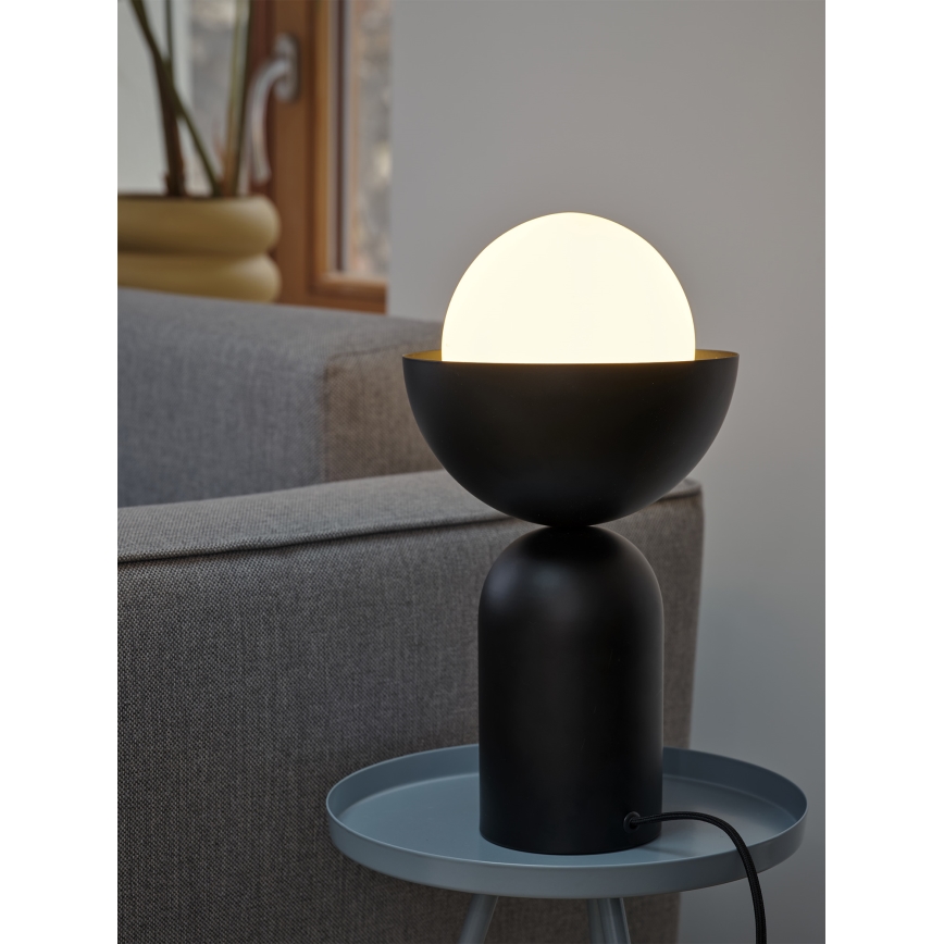 Osram - Lampe de table DECOR BOWL 1xE14/25W/230V noire