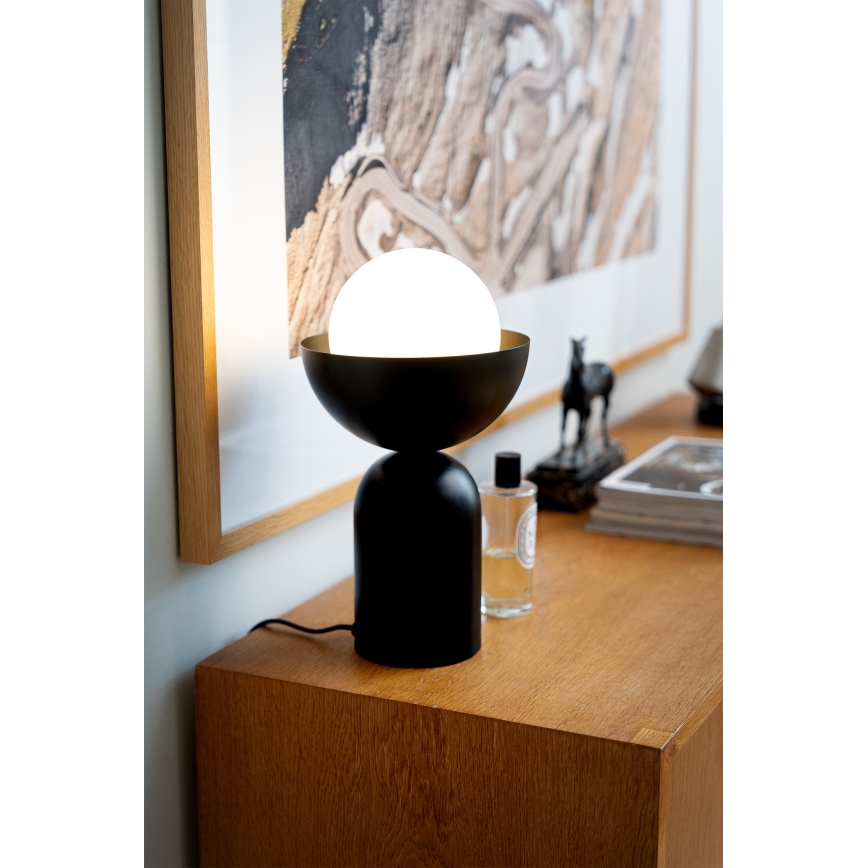 Osram - Lampe de table DECOR BOWL 1xE14/25W/230V noire