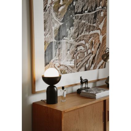 Osram - Lampe de table DECOR BOWL 1xE14/25W/230V noire