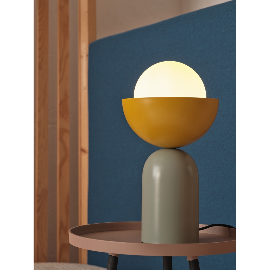 Osram - Lampe de table DECOR BOWL 1xE14/25W/230V vert/jaune