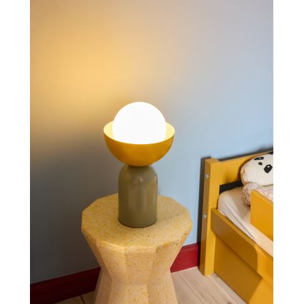 Osram - Lampe de table DECOR BOWL 1xE14/25W/230V vert/jaune