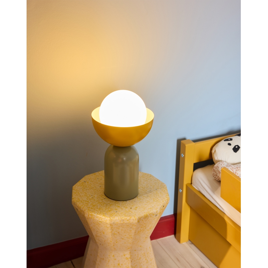 Osram - Lampe de table DECOR BOWL 1xE14/25W/230V vert/jaune