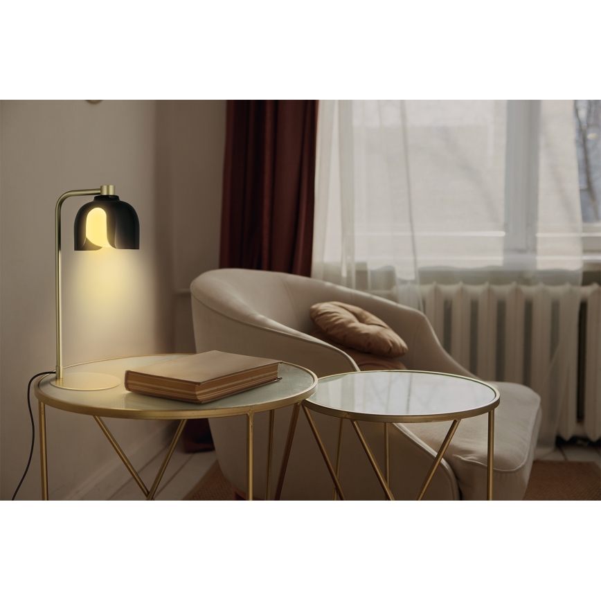 Osram - Lampe de table DECOR COROLLE 1xG9/20W/230V noire/dorée