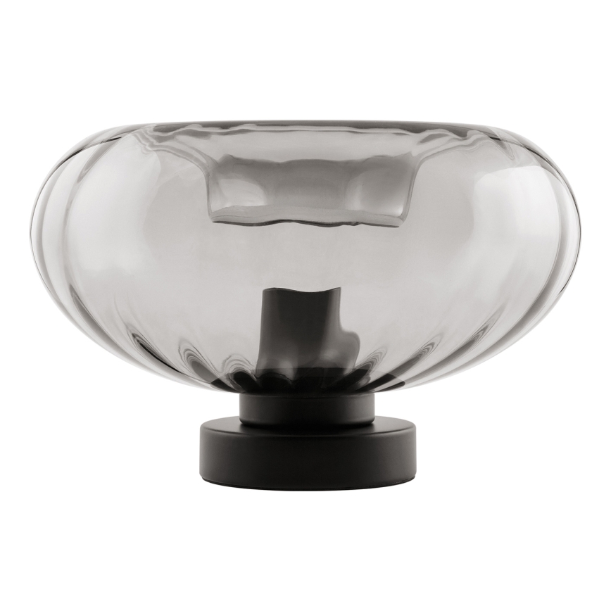 Osram - Lampe de table DECOR SMOKE 1xE27/12W/230V noir/gris fumé