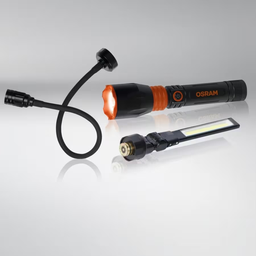 Osram - Lampe d'inspection LED à intensité variable 3 en 1 pour voiture LEDINSPECT LED/5W/5V 4000 mAh