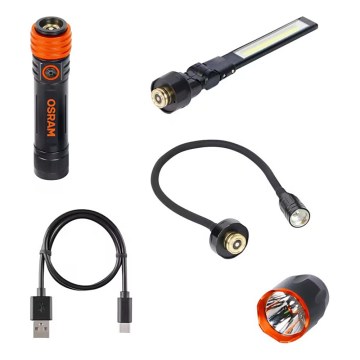 Osram - Lampe d'inspection LED à intensité variable 3 en 1 pour voiture LEDINSPECT LED/5W/5V 4000 mAh