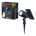Osram - Lampe solaire LED RGBW à intensité variable SMART+ SOLAR LED/0,6W/3,7V 2000 mAh 3000-6500K IP44