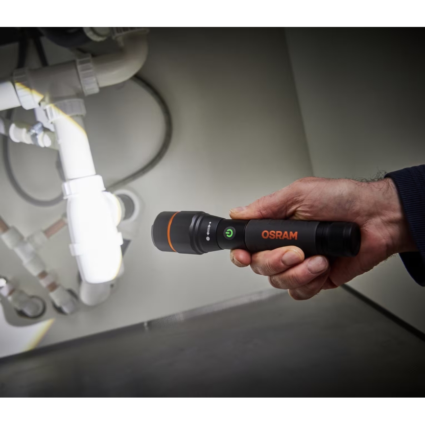 Osram - Lampe torche rechargeable à intensité réglable LEDINSPECT PRO TORCH 500 LED/6W/3,7V 2200 mAh IP44