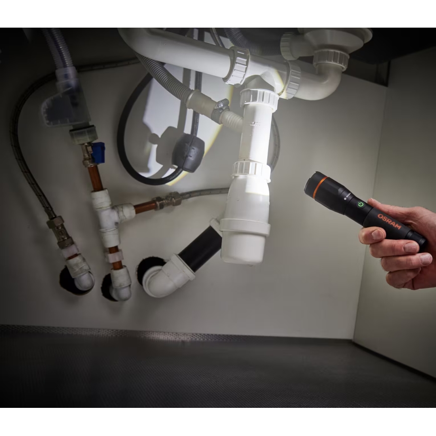 Osram - Lampe torche rechargeable à intensité réglable LEDINSPECT PRO TORCH 500 LED/6W/3,7V 2200 mAh IP44