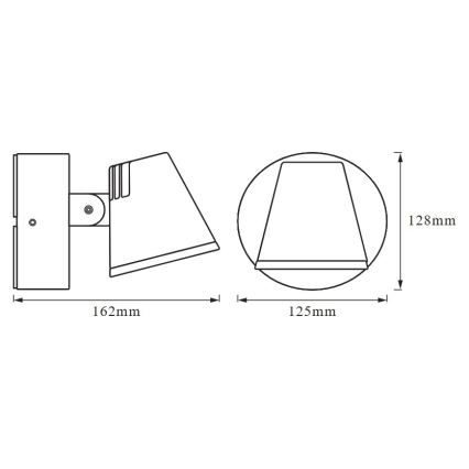 Osram - LED applique murale extérieure ENDURA STYLE LED/13,5W/230V IP44