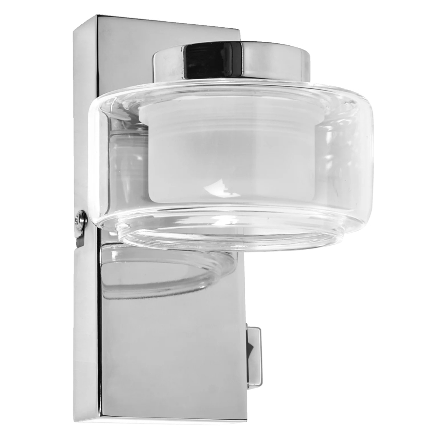Osram - LED-wandlamp voor de badkamer ORBIS FLAME LED/5,5W/230V 3000/4000K IP44 glanzend chroom