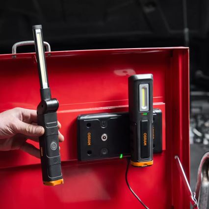 Osram - Dimbare oplaadbare inspectielamp LEDINSPECT WIRE-FREE SLIM 600 LED/5W/3,7V IP54