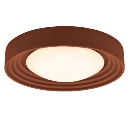 Osram - LED dimbare plafondlamp ORBIS CONCRETE LED/24,5W/230V Ø 50 cm bruin/beton