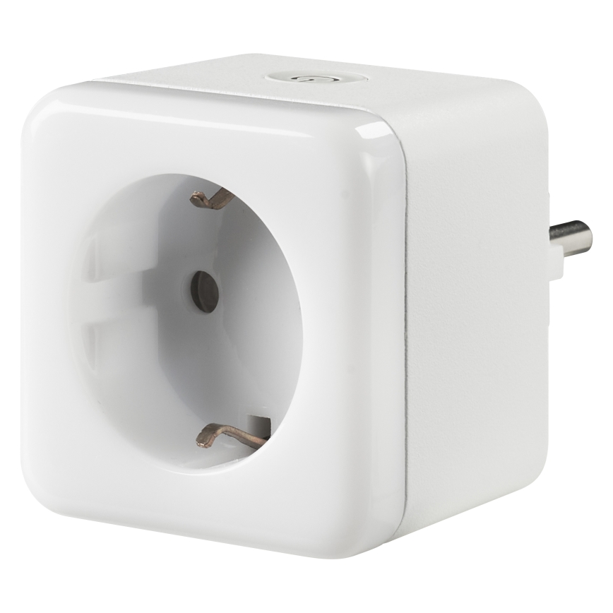 Osram - Dimbare LED slimme stekker met verlichting SCHUKO SMART+ NIGHTLIGHT 3680W/230V Wi‑Fi