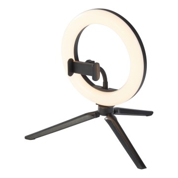 Osram - LED-dimbare bureaulamp met standaard en houder voor vloggen LED/5,5W/USB 3000-6500K 210 mAh