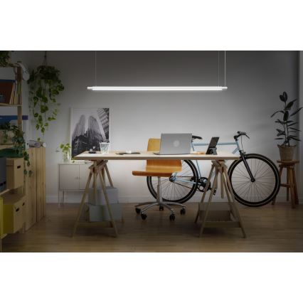 Osram - Dimbare LED-hanglamp aan kabel OFFICE LINE LED/40W/230V 4000K 120 cm wit