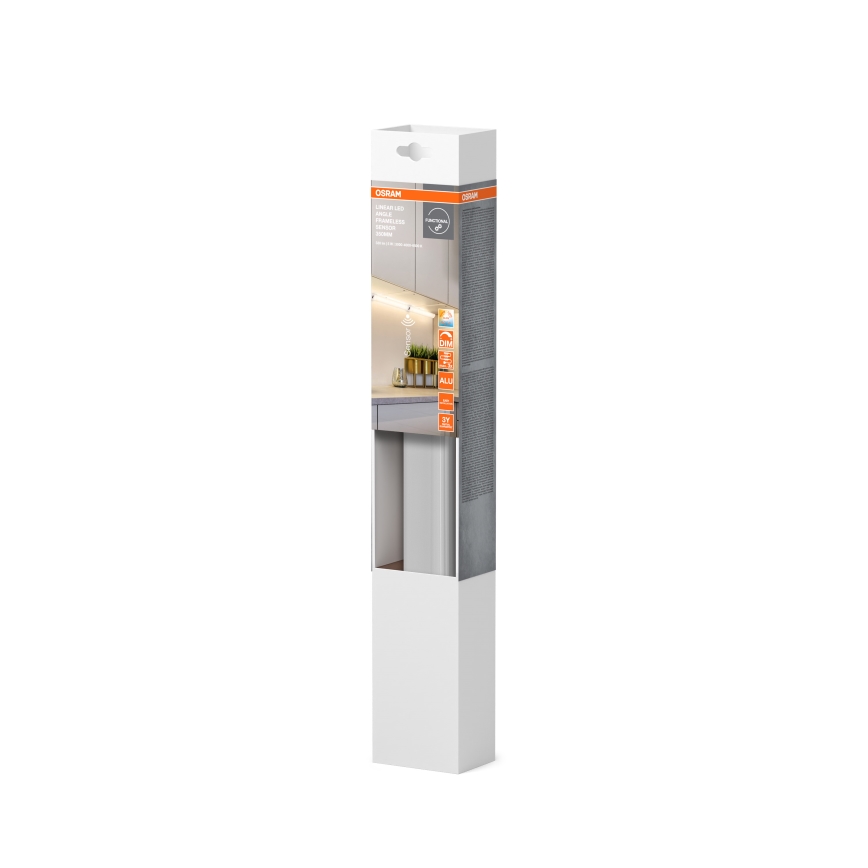 Osram - Dimbaar LED-onderbouwarmatuur met bewegingssensor LINEAR ANGLE LED/5W/230V 3000/4000/6500K 35 cm wit