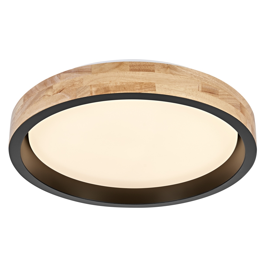 Osram - Dimbare LED-plafondlamp MARIANO LED/24W/230V Ø 41 cm eiken/zwart
