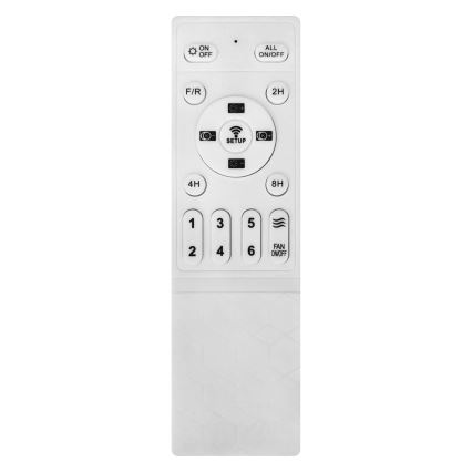 Osram - Dimbare LED-plafondventilator LED/55W/230V 3000-6500K wit + afstandsbediening