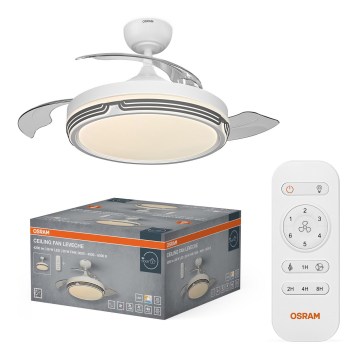 Osram - LED dimbare plafondlamp met ventilator LEVECHE LED/36W/230V 3000/4000/6500K + afstandsbediening
