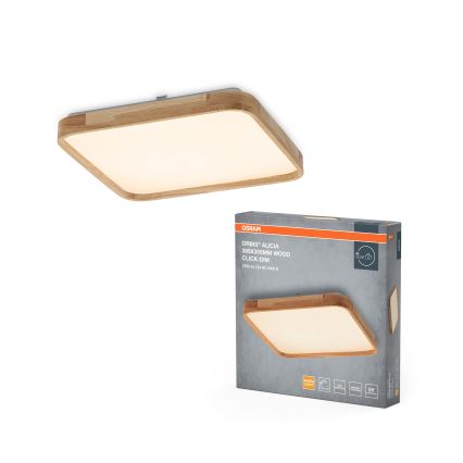 Osram - Dimbare LED-plafondlamp ORBIS ALICIA LED/24W/230V 39,5x39,5 cm beige