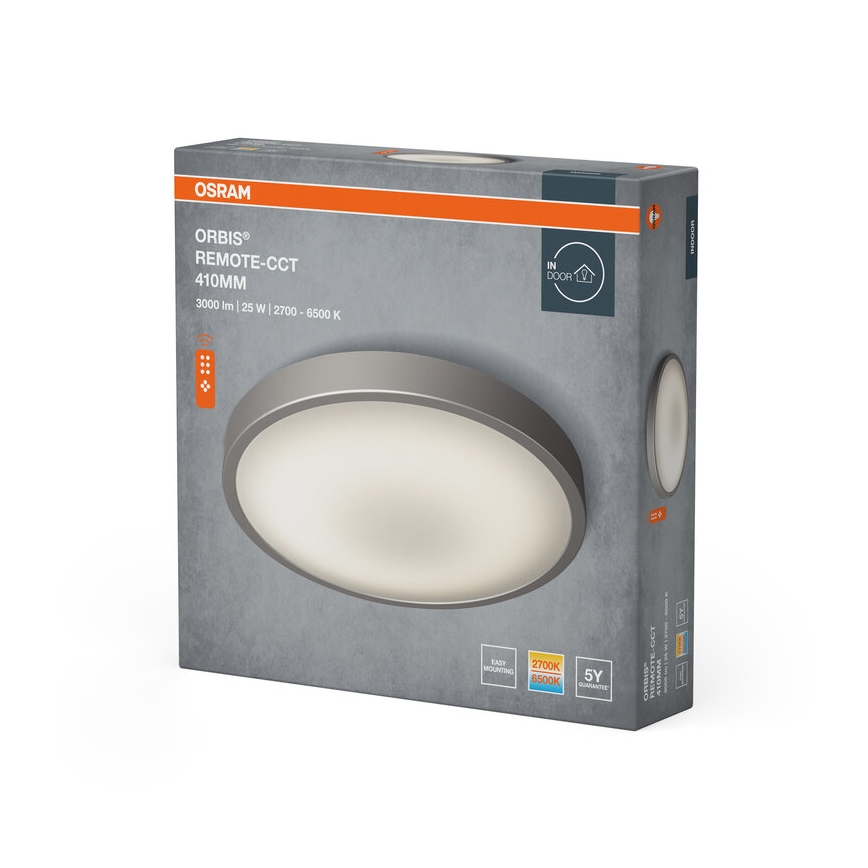 Osram - LED dimbare plafondlamp ORBIS LED/25W/230V 2700-6500 Ø 41 cm + afstandsbediening