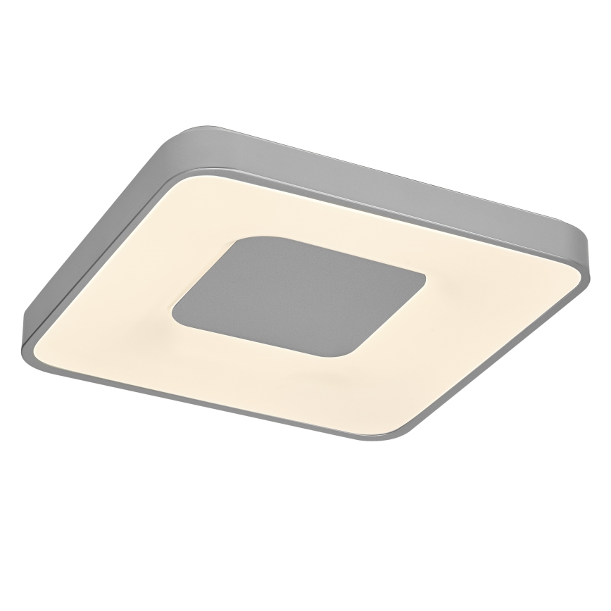 Osram - Dimbare LED-plafondlamp ORBIS PIANA LED/36W/230V 48,5x48,5 cm zilver