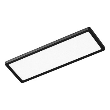 Osram - LED-dimbare plafondlamp voor badkamer PLANON EASYFIX LED/24W/230V 2600-6000K 20x58 cm IP54 zwart + afstandsbediening