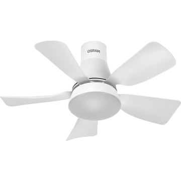 Osram - LED-dimbare plafondventilator LESTE LED/15W/230V 3000/4000/6500K + afstandsbediening