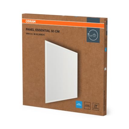 Osram - LED-inbouwpaneel ESSENTIAL LED/36W/230V 6500K 59,6x59,6 cm wit