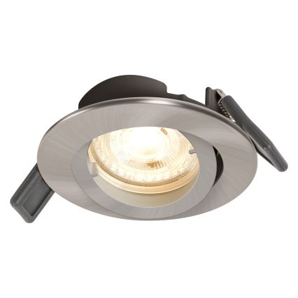 Osram - LED inbouwspot SPOT 1xGU10/4,3W/230V 2700K CRI 90 mat chroom