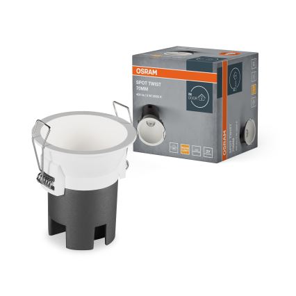 Osram - LED inbouwspot SPOT TWIST LED/5W/230V 3000K Ø 7 cm wit
