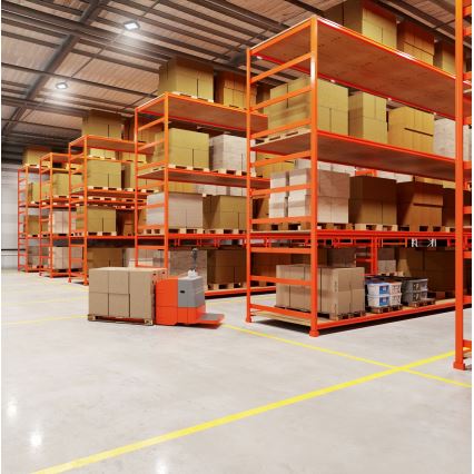 Osram - LED industriële plafondarmatuur HIGHBAY LED/80W/230V 6500K 23x23 cm IP65