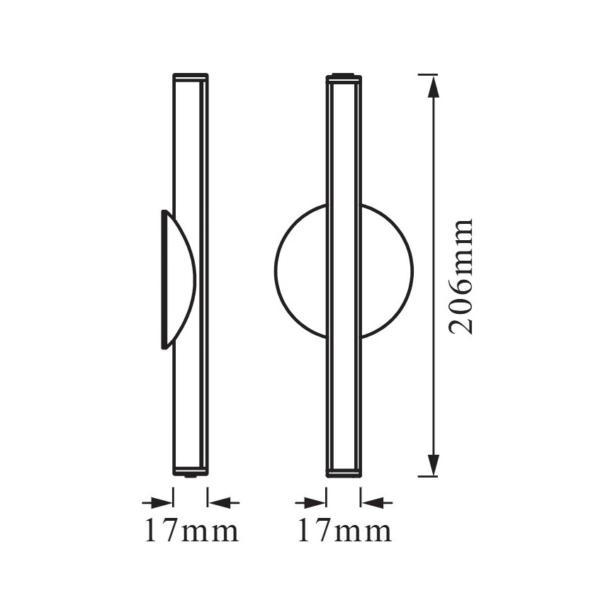 Osram - Veilleuse d'orientation rechargeable LED dimmable LEDSTIXX LED/2W/5V IRC 90, blanche