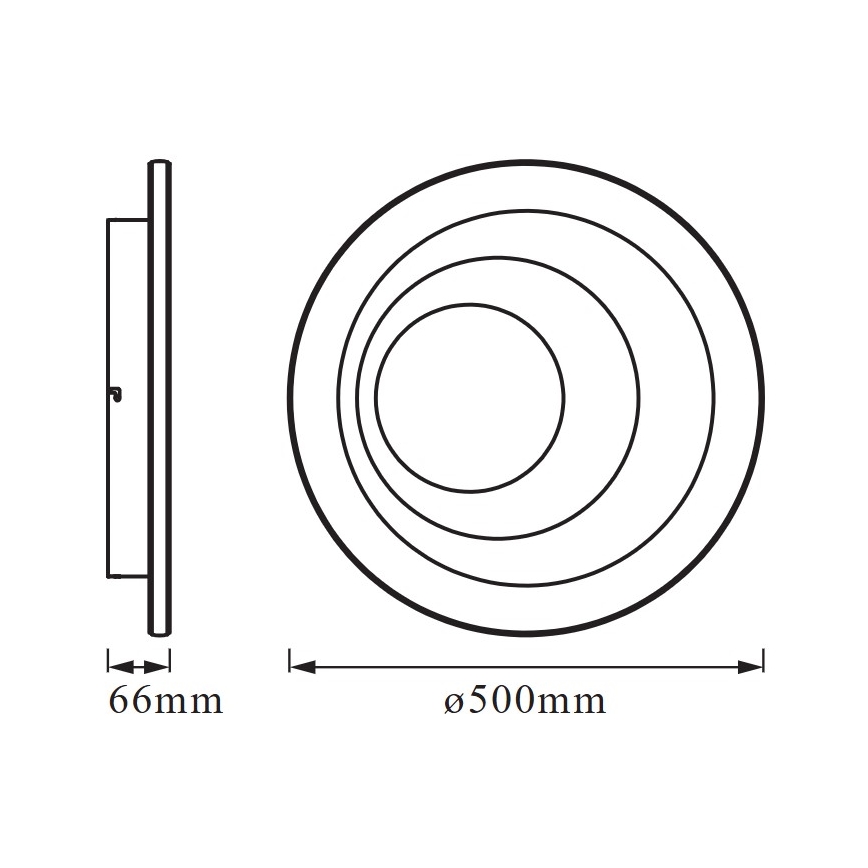 Osram - Plafonnier LED gradable SMART+ SPIRAL LED/40W/230V 3000K-6500K Wi-Fi