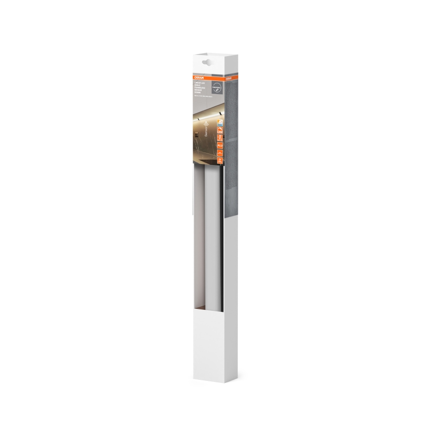 Osram - Luminaire LED sous-meuble dimmable avec détecteur de mouvement LINEAR ANGLE LED/7,5W/230V 3000/4000/6500K 55 cm noir