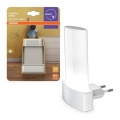 Osram - LED-nachtlamp met schemersensor LUNETTA LED/0,28W/230V 3000K